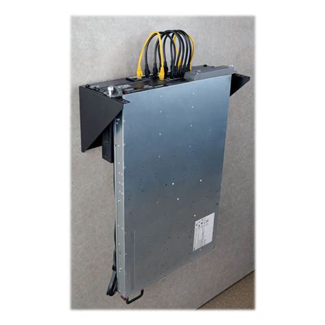 2u vertical wall mount rack